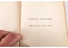 Sir W. Scott Waverley Novels 4 Vols, Circa 1880, Leather Bound Books