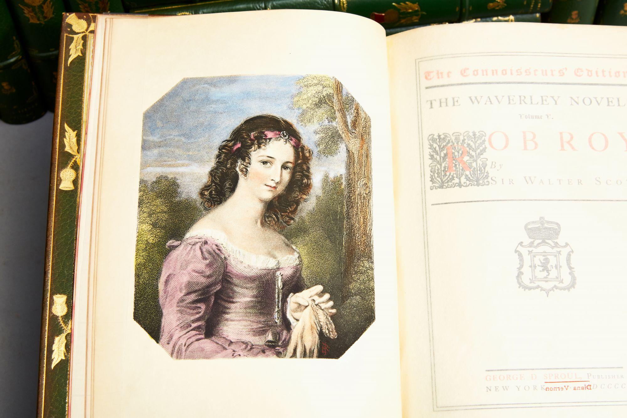 Sir Walter Scott's Waverley Novels In Good Condition In New York, NY