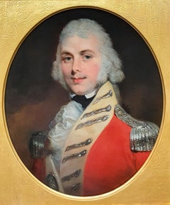 Portrait of a British Officer in a Scarlet Uniform c.1805