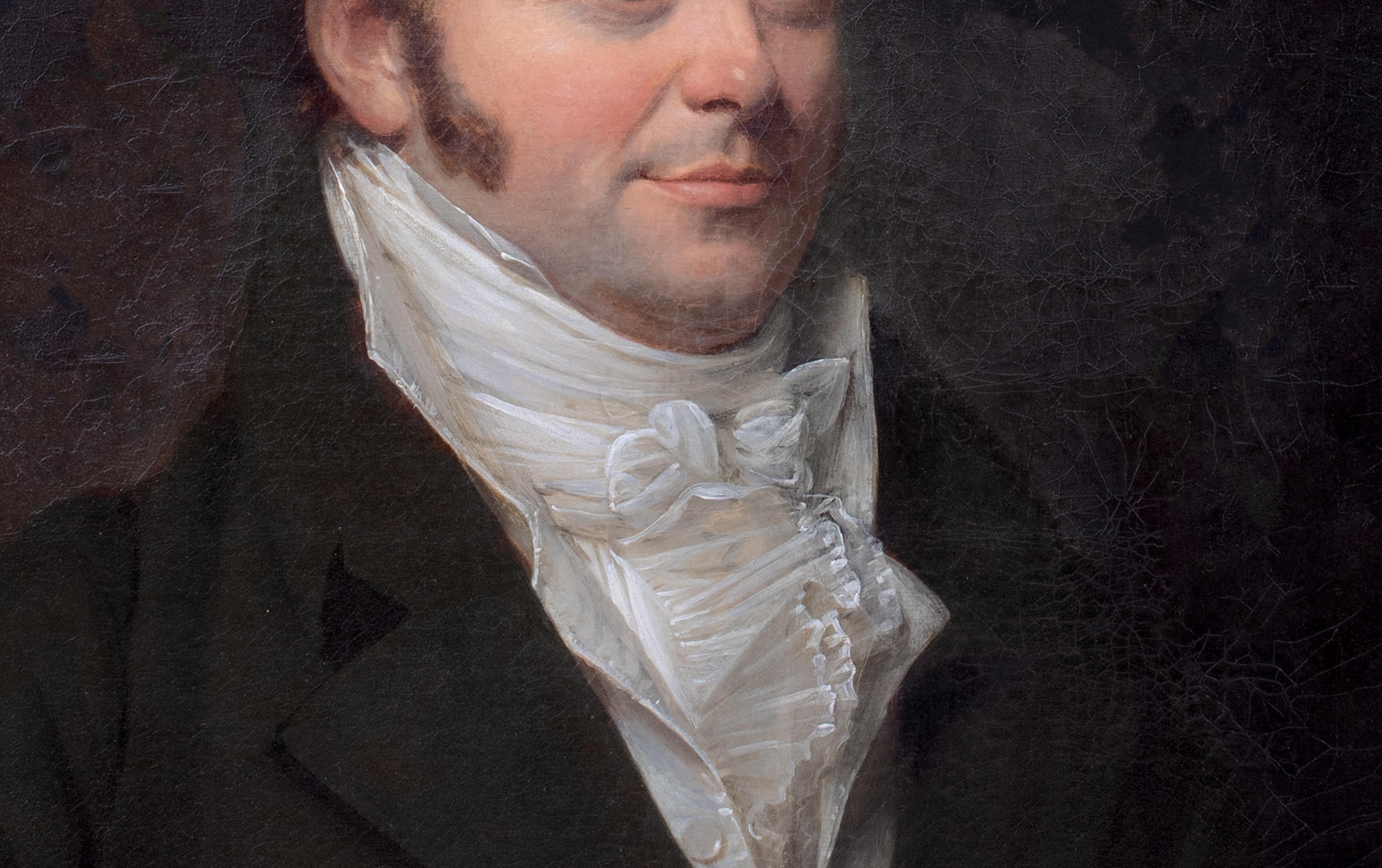 Portrait of Emmanuel Muller, circa 1805  attributed to Sir William Beechey  5