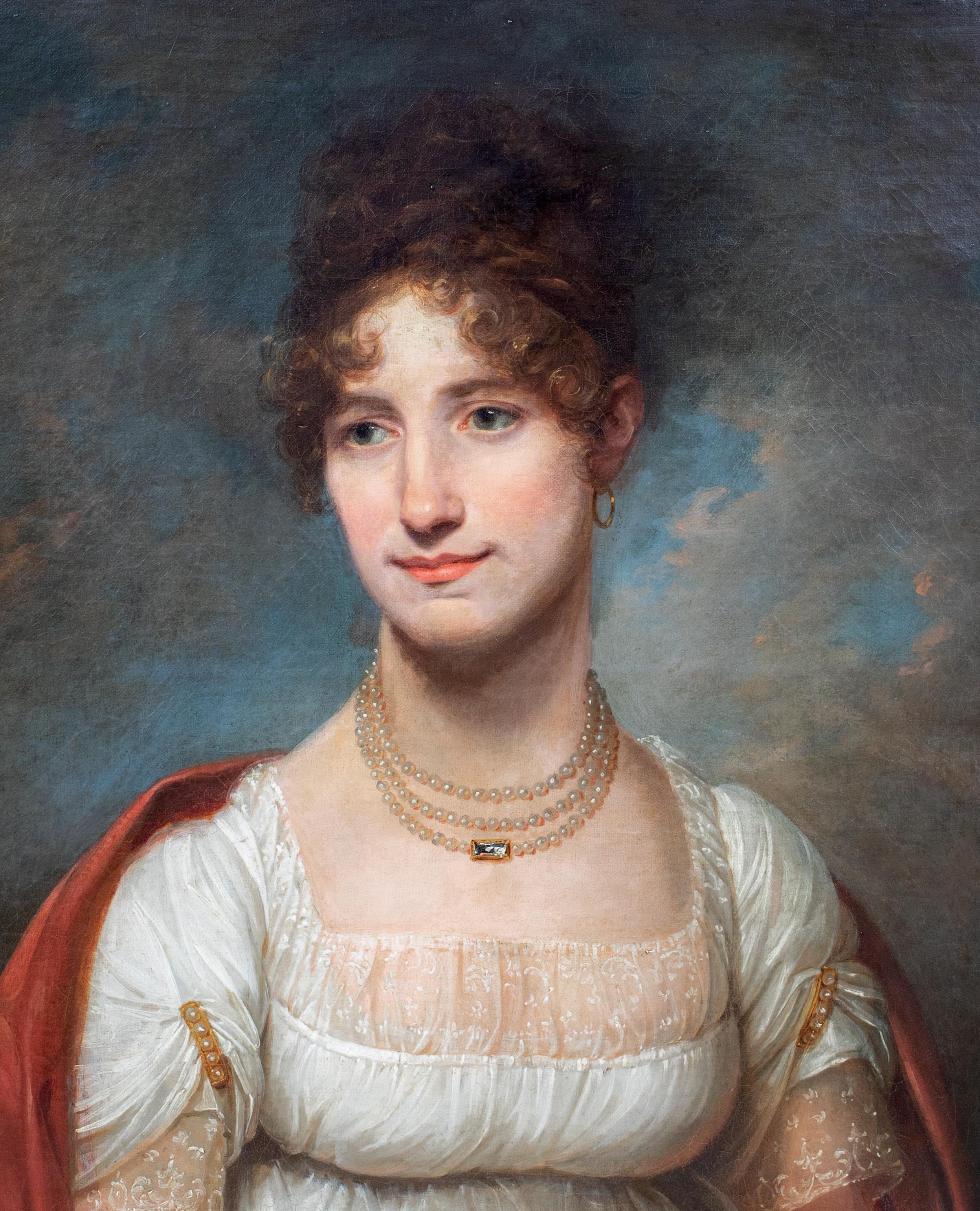 Portrait of Harriet Muller, circa 1805  attributed to Sir William Beechey  4