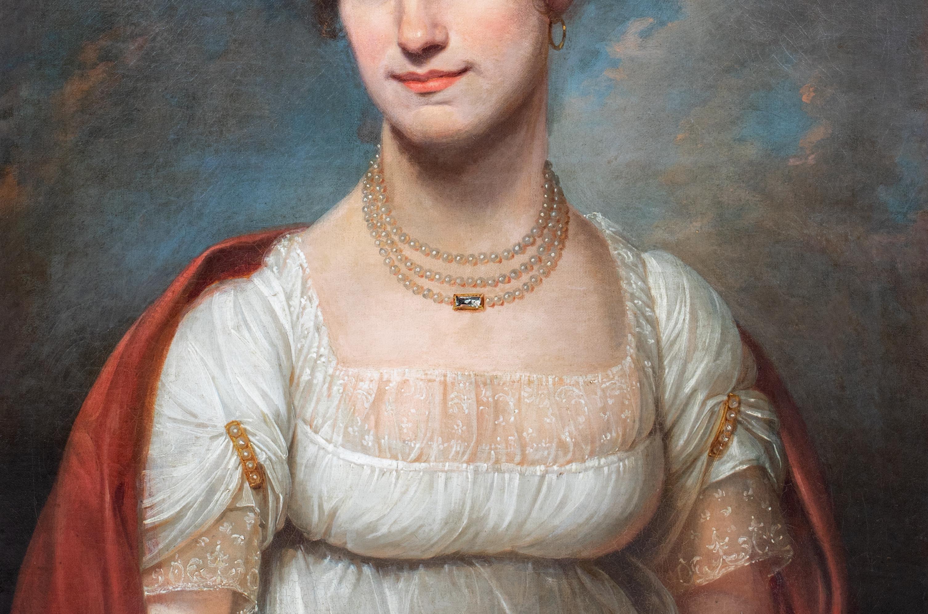 Portrait of Harriet Muller, circa 1805  attributed to Sir William Beechey  5