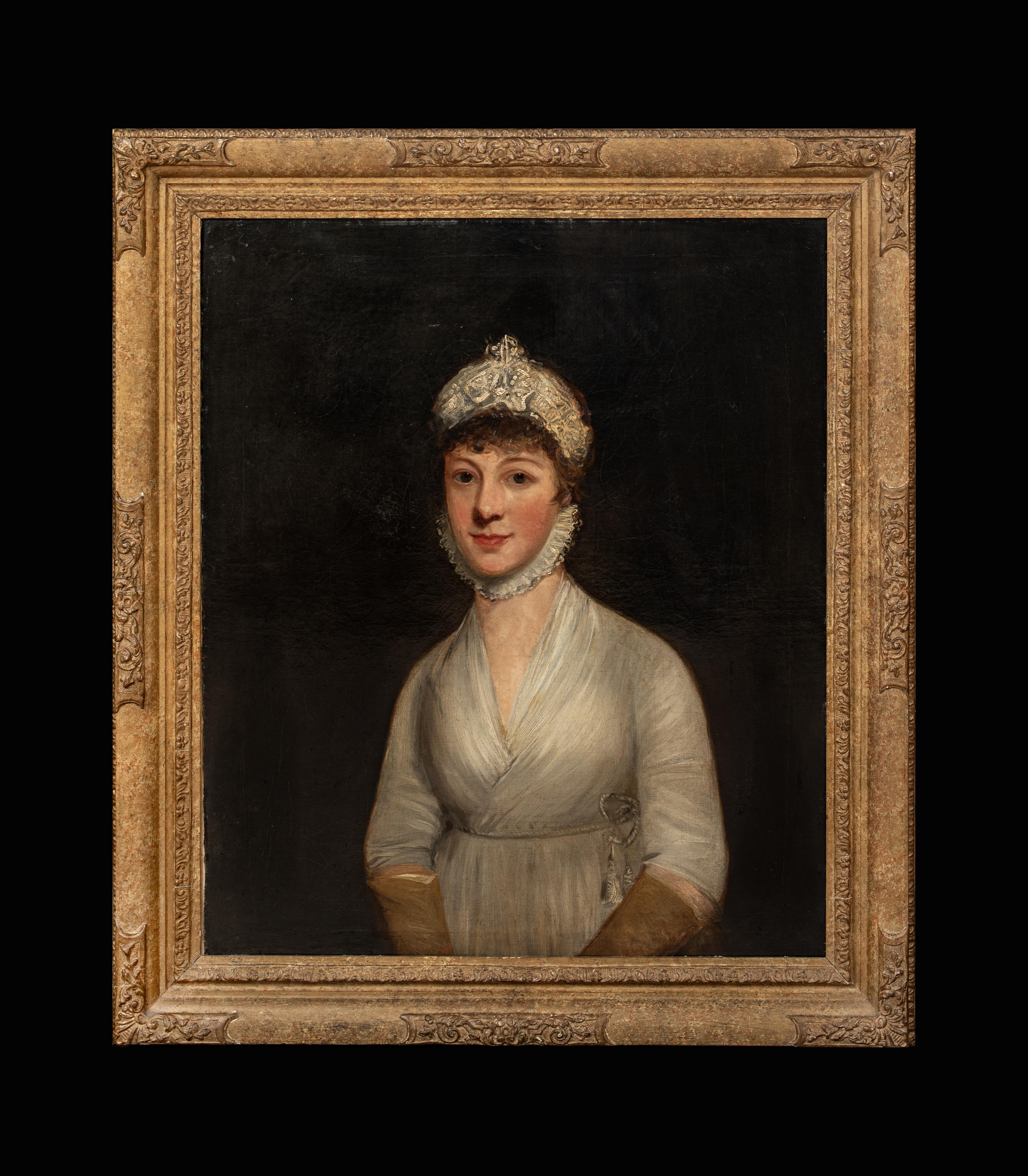 Portrait Of Julia Copley, 18th Century  circle of Sir William Beechey (1753-1859 For Sale 9