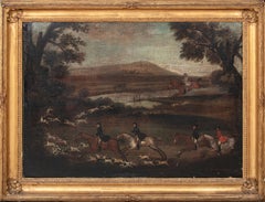 King George III, The Royal Fox Hunt, 18th Century  JOHN CORDREY (1740-1825)
