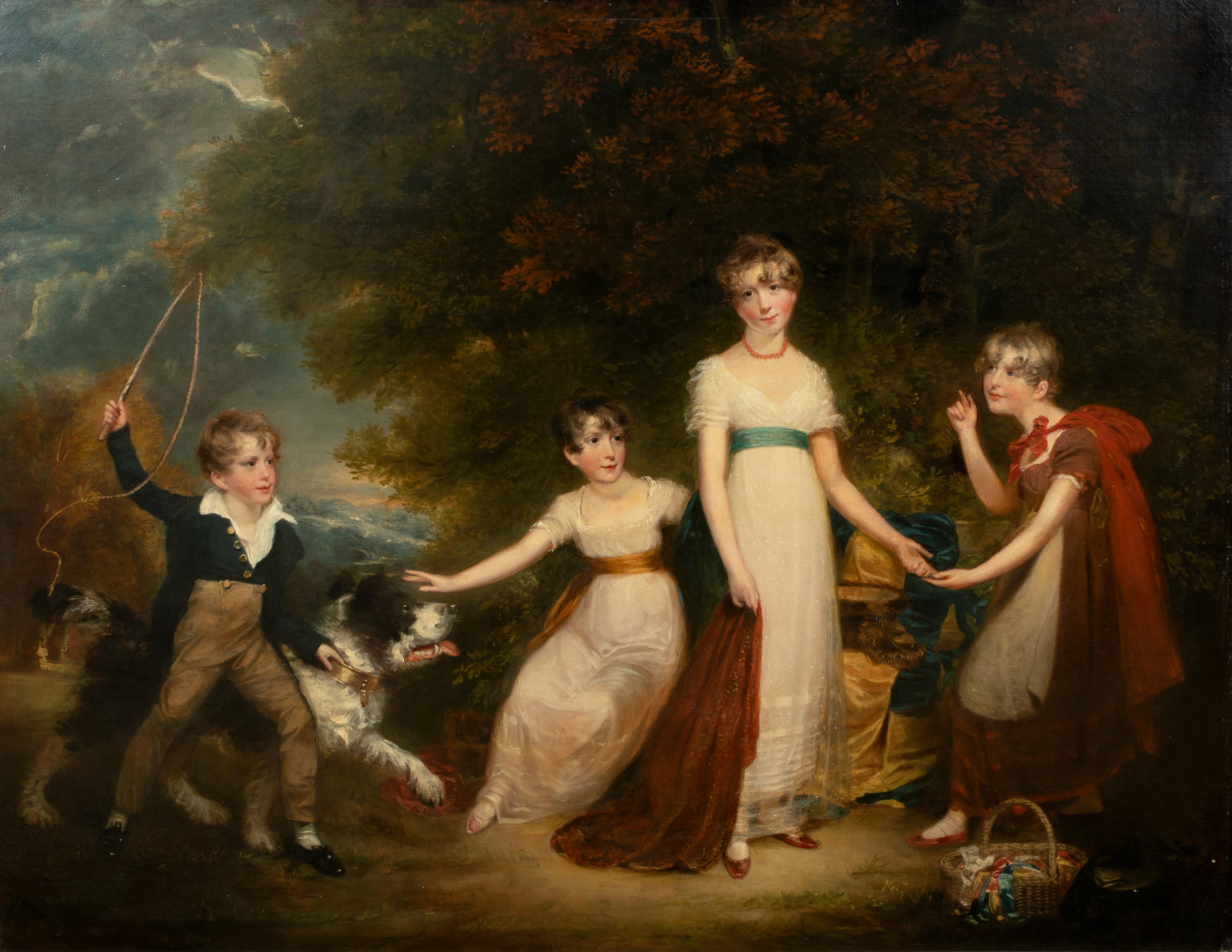 The Children Of The Stirling Family, 18th Century  1