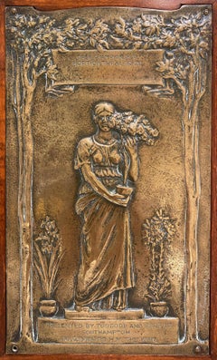 Horticulture, Garden Prize relief wall hanging