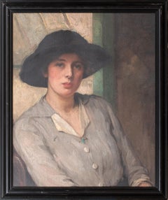 Portrait Of A Lady, early 20th Century  English Edwardian School