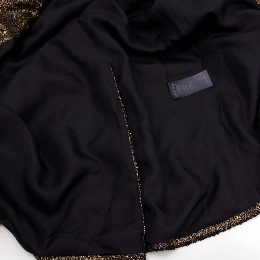 Siran Olivia Bronze Coat  - Size US 2 For Sale 2