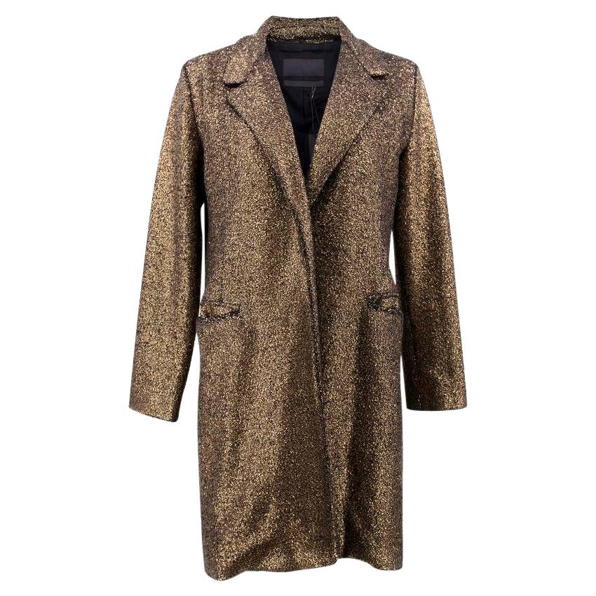 Siran Olivia Bronze Coat  - Size US 2 For Sale
