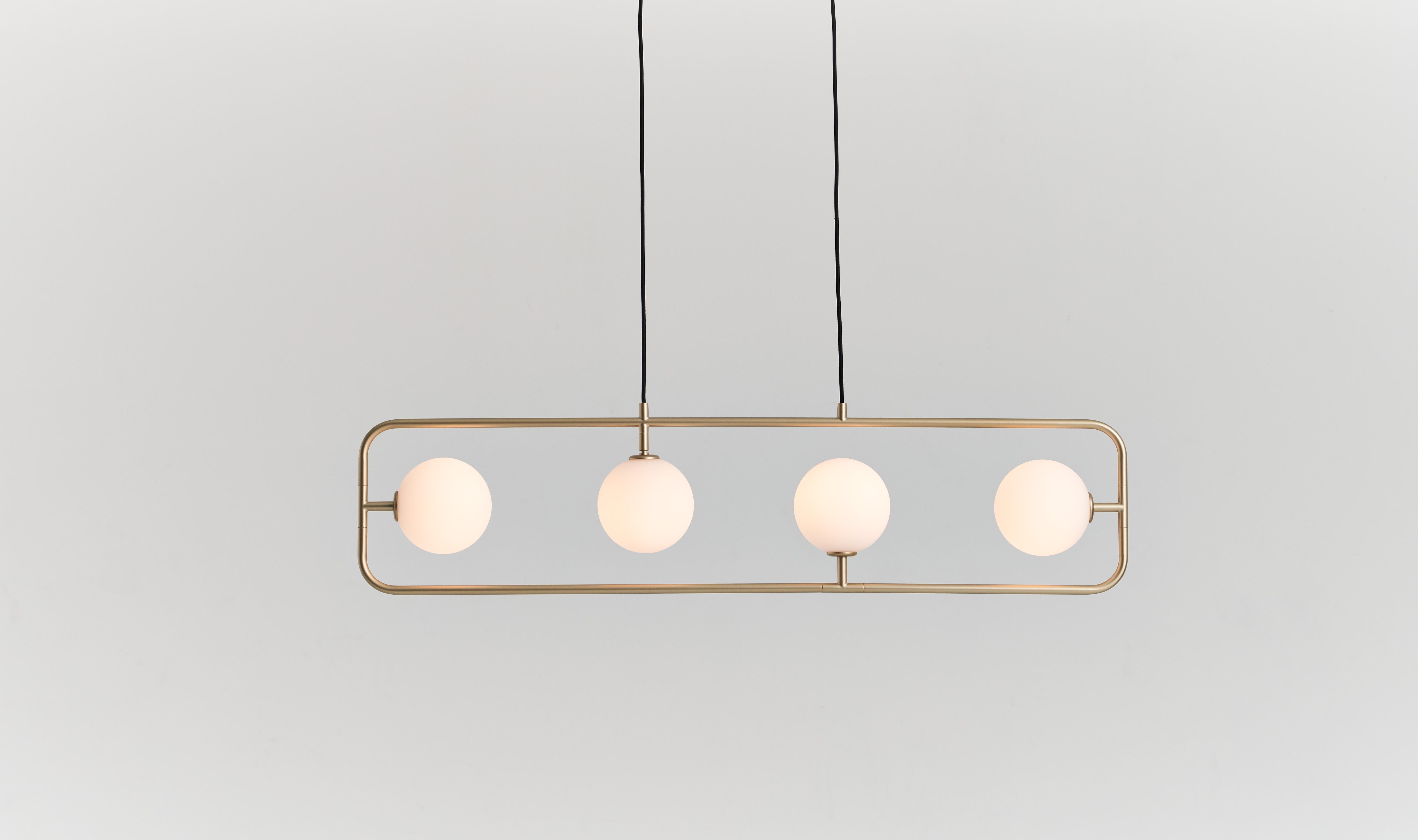Sircle pendant PH4, a symbolization merged Square and circle, inspired by the East aesthetic philosophy, the circular light ball just like a soft tender mind leans on the rigid prudent frame, chemically shaped a harmonious feature with its flexible