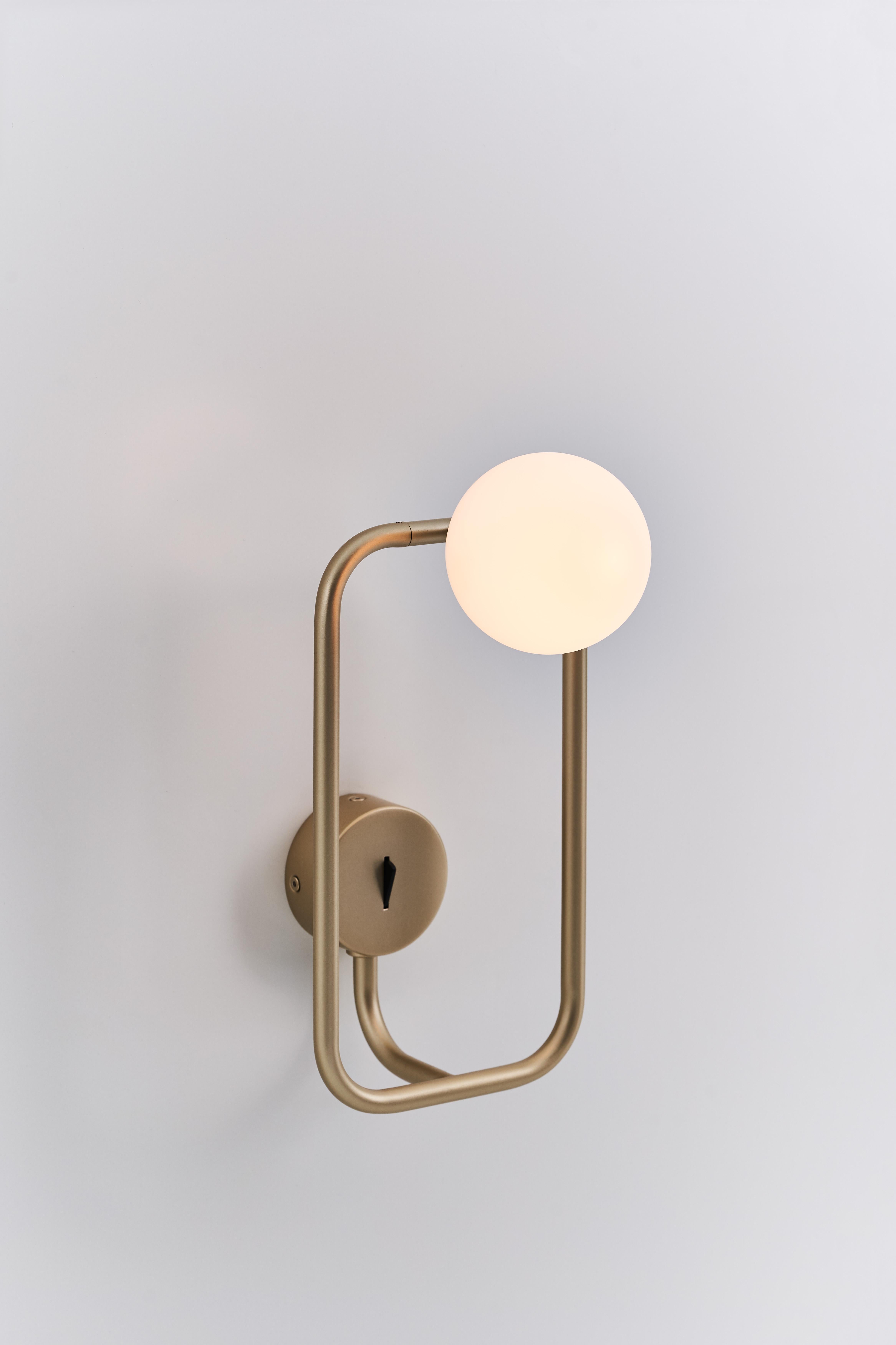 Modern Sircle Wall Sconce For Sale