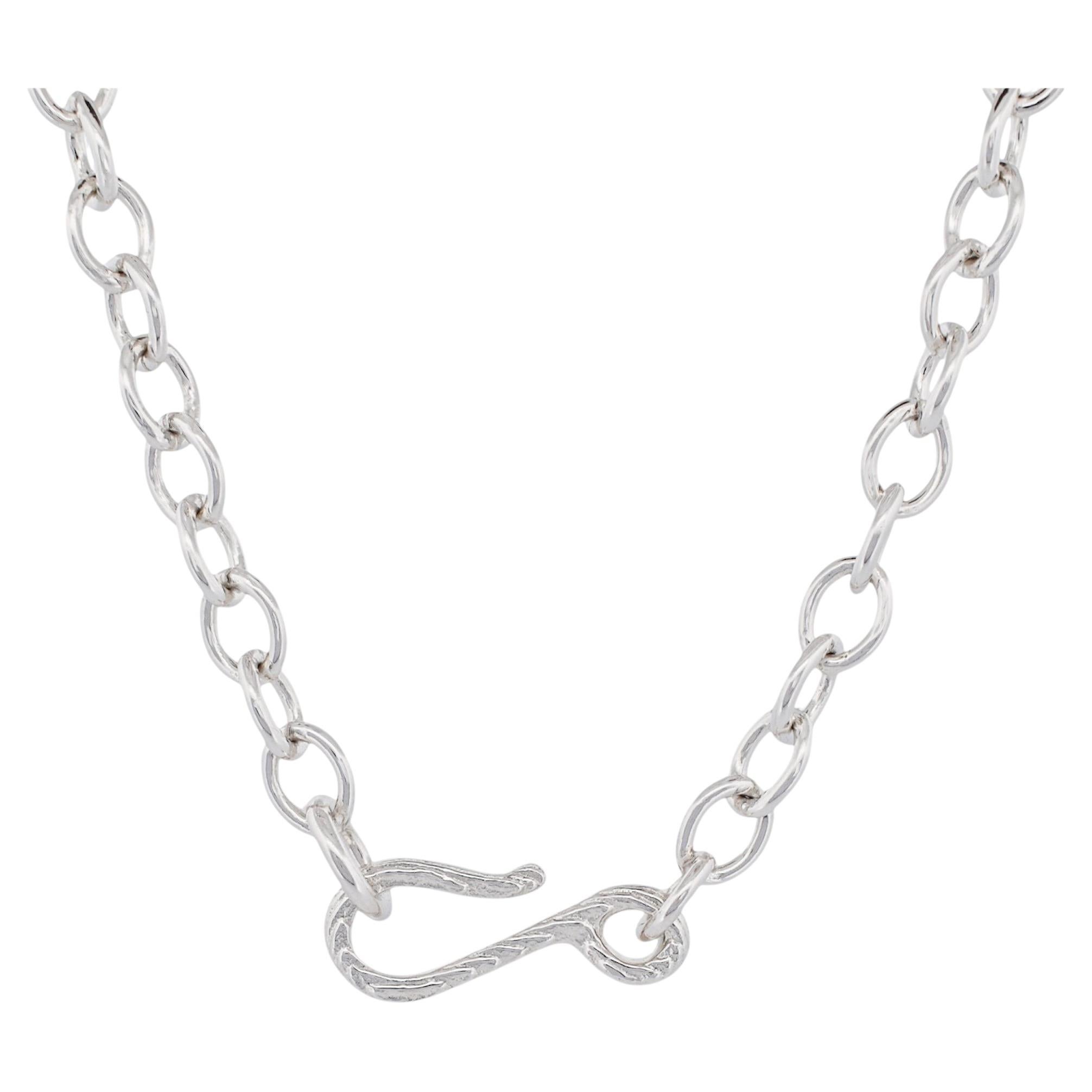 Siren Necklace, Sterling Silver by True Connexion For Sale