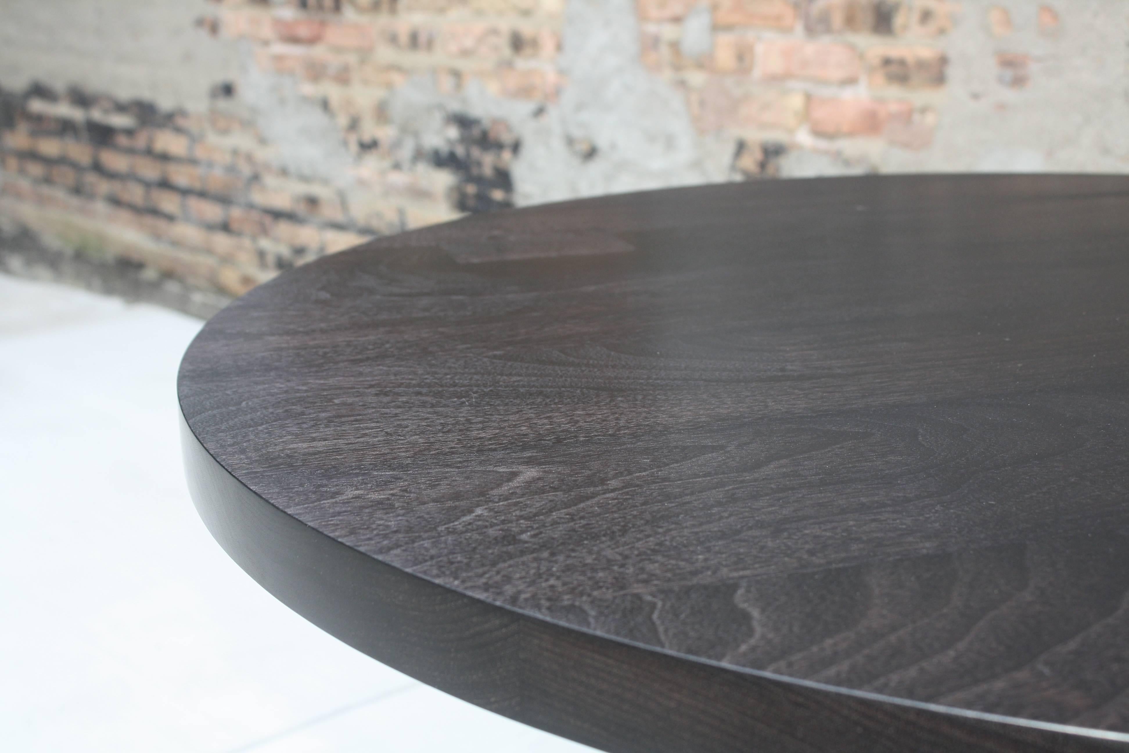 Modern Siren, Handmade Contemporary Wood Dining Table For Sale