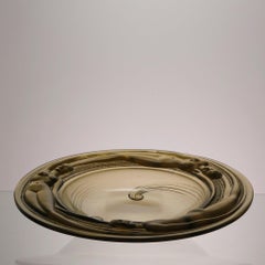 "Sirène Salver" Art Deco Glass by Verlys, circa 1925