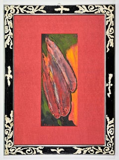 Fishes - Paint by Sirio Pellegrini - 1960s