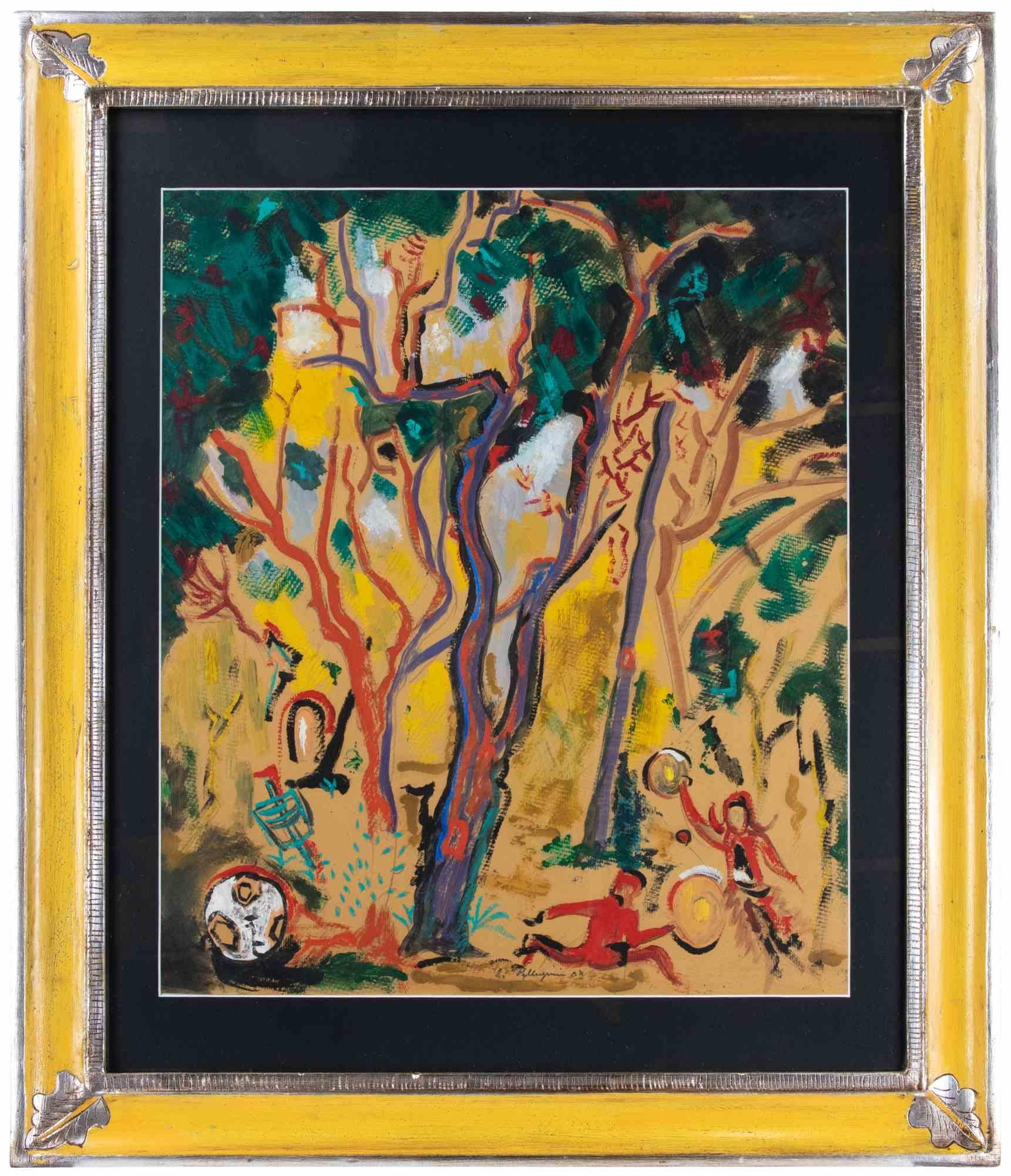 In the Wood – Farbe von Sirio Pellegrini – 1967