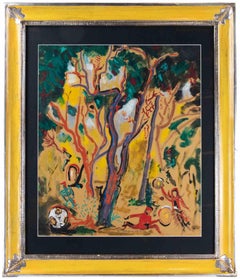 In the Wood - Paint by Sirio Pellegrini - 1967