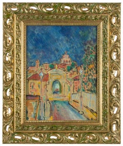 Paisaje - Pintura de Sirio Pellegrini - Años 60
