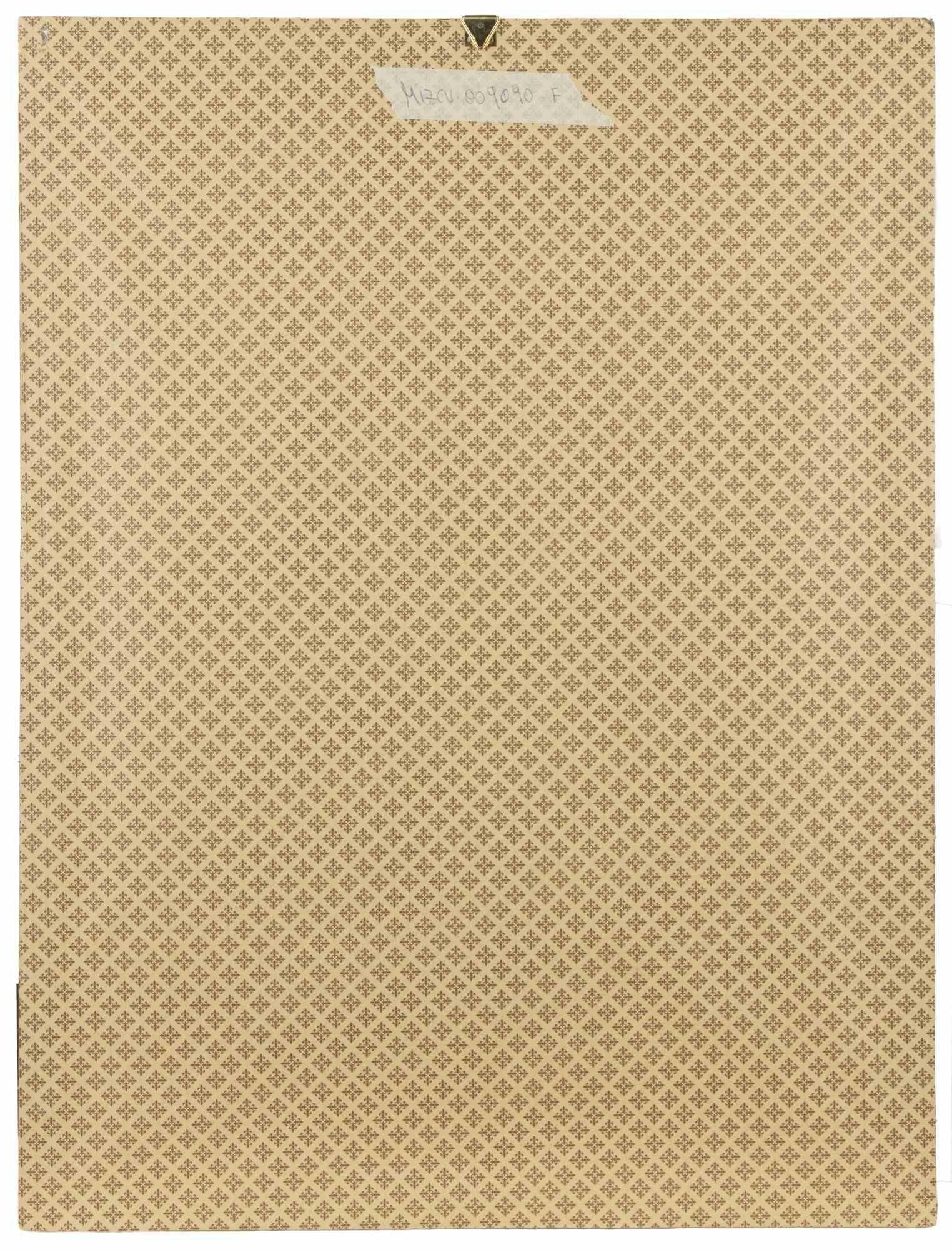 Porträt – Farbe von Sirio Pellegrini – 1960er Jahre im Angebot 3