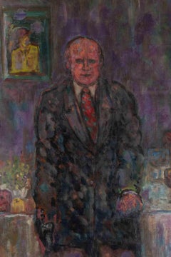 The Professor - Paint by Sirio Pellegrini - 1969