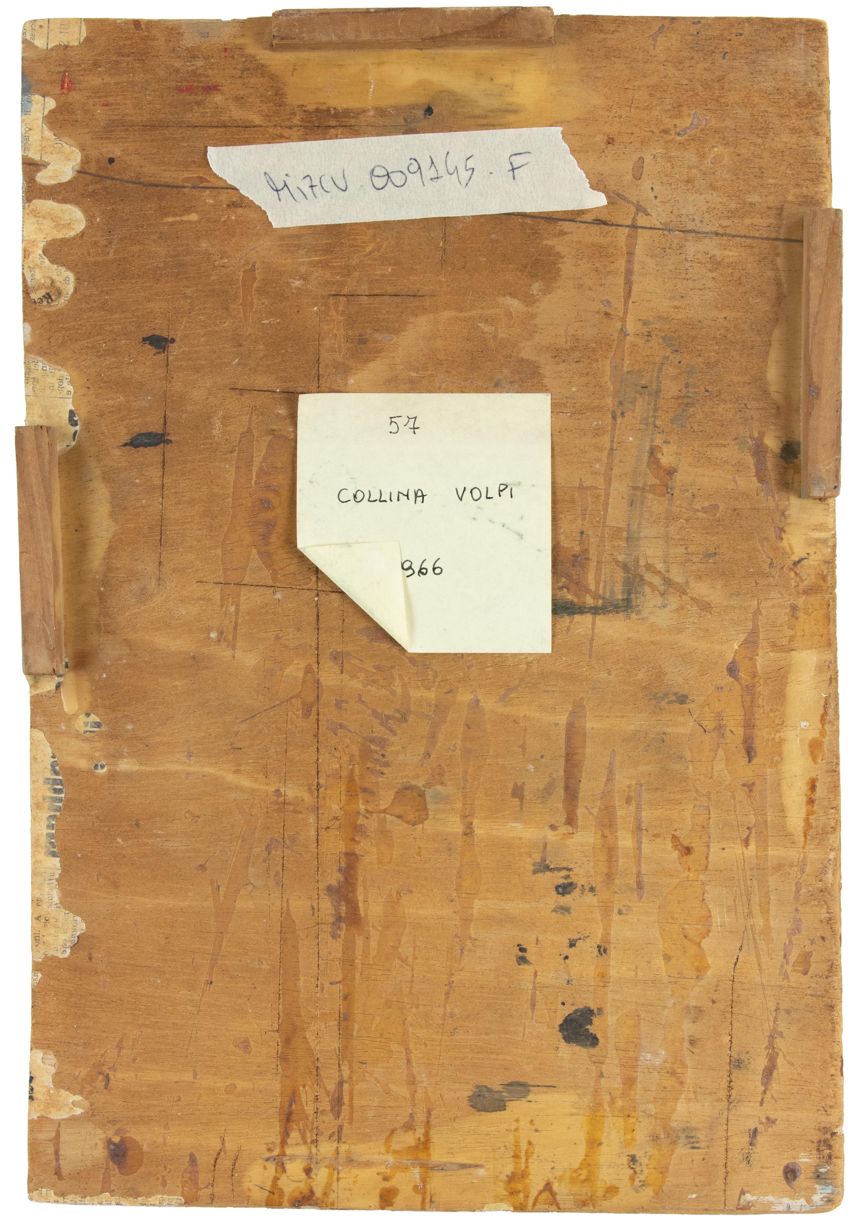 Ansicht von Collina Volpi – Gemälde von Sirio Pellegrini – 1966 im Angebot 2