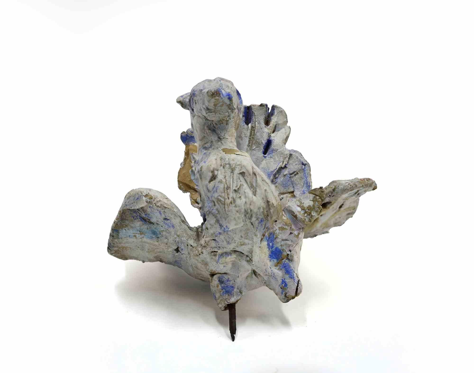 Oiseau - Sculpture de Sirio Pellegrini - années 1960 en vente 3