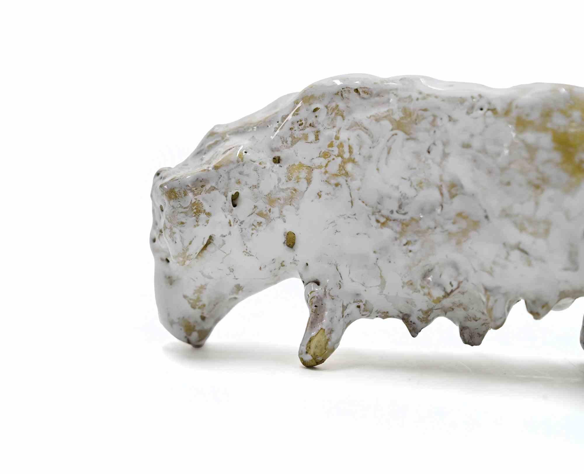 Bison Baby - Sculpture de Sirio Pellegrini - années 1960 en vente 3