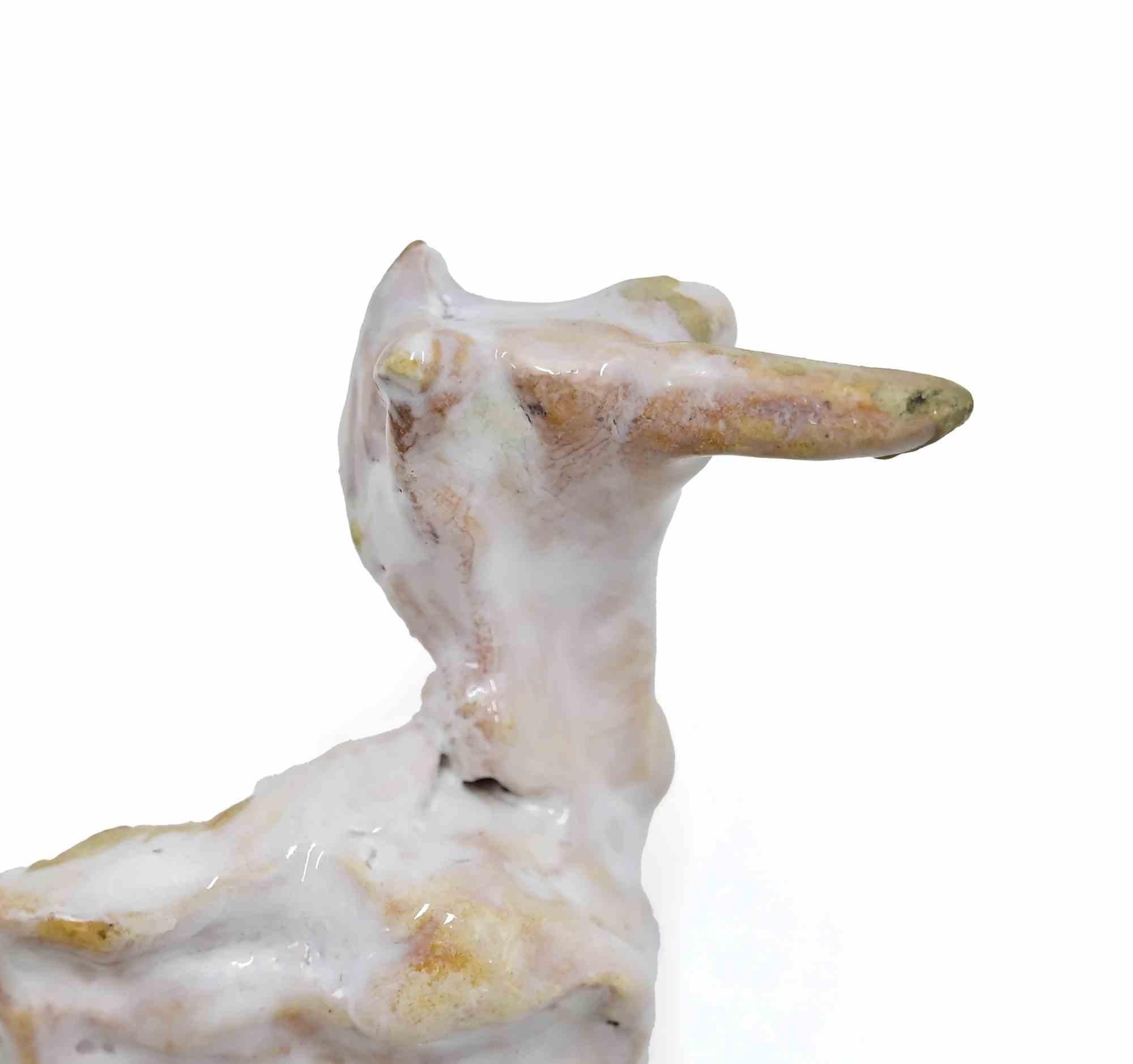 Duck - Sculpture by Sirio Pellegrini - 1960s For Sale 2