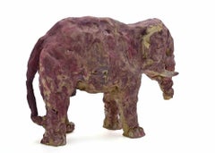 Elephant - Sculpture by Sirio Pellegrini - 1960s