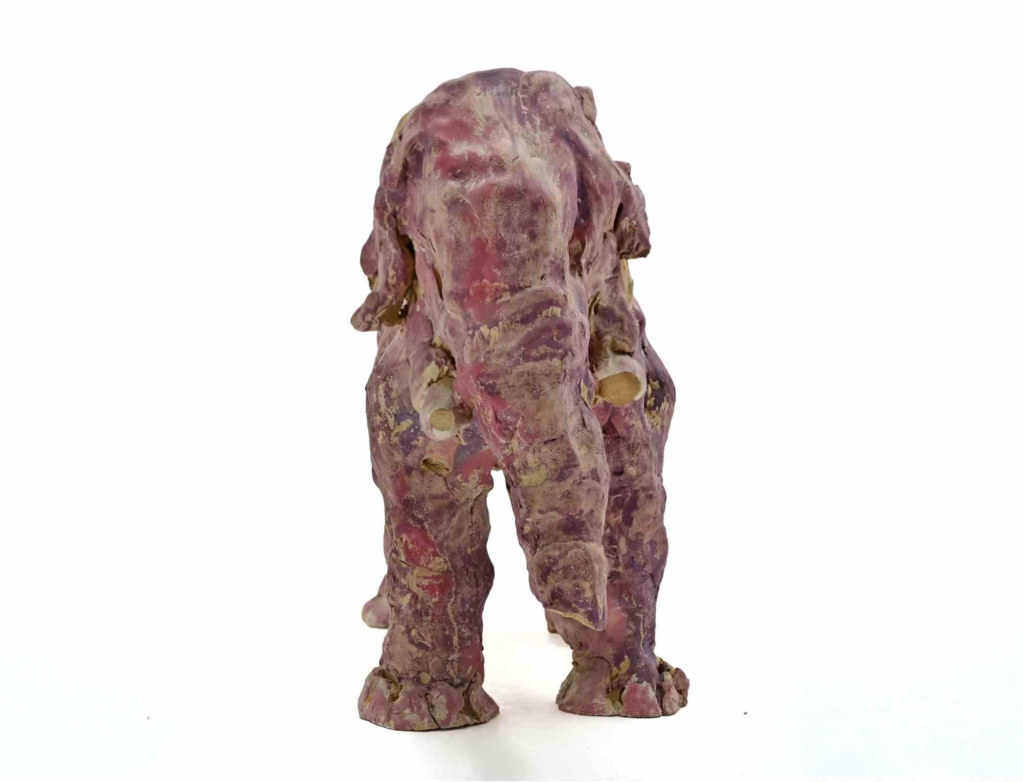 Eléphant - Sculpture de Sirio Pellegrini - Années 1960 en vente 2
