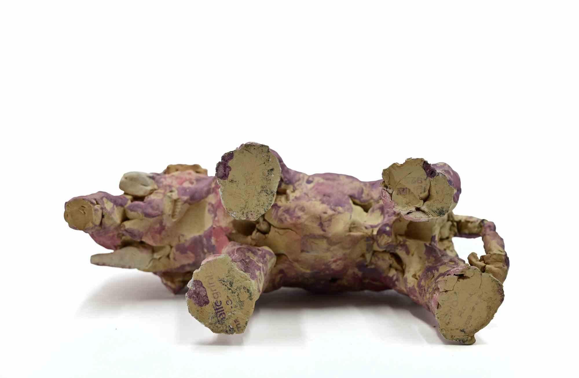 Eléphant - Sculpture de Sirio Pellegrini - Années 1960 en vente 3