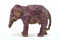 Eléphant - Sculpture de Sirio Pellegrini - Années 1960