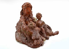Family - Sculpture by Sirio Pellegrini - 1960s
