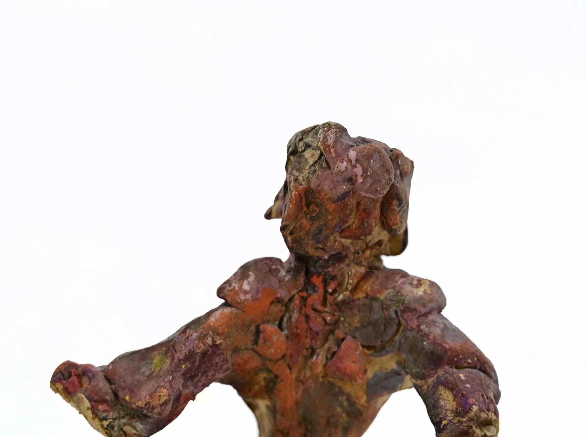 Figure - Sculpture de Sirio Pellegrini - années 1960 en vente 3