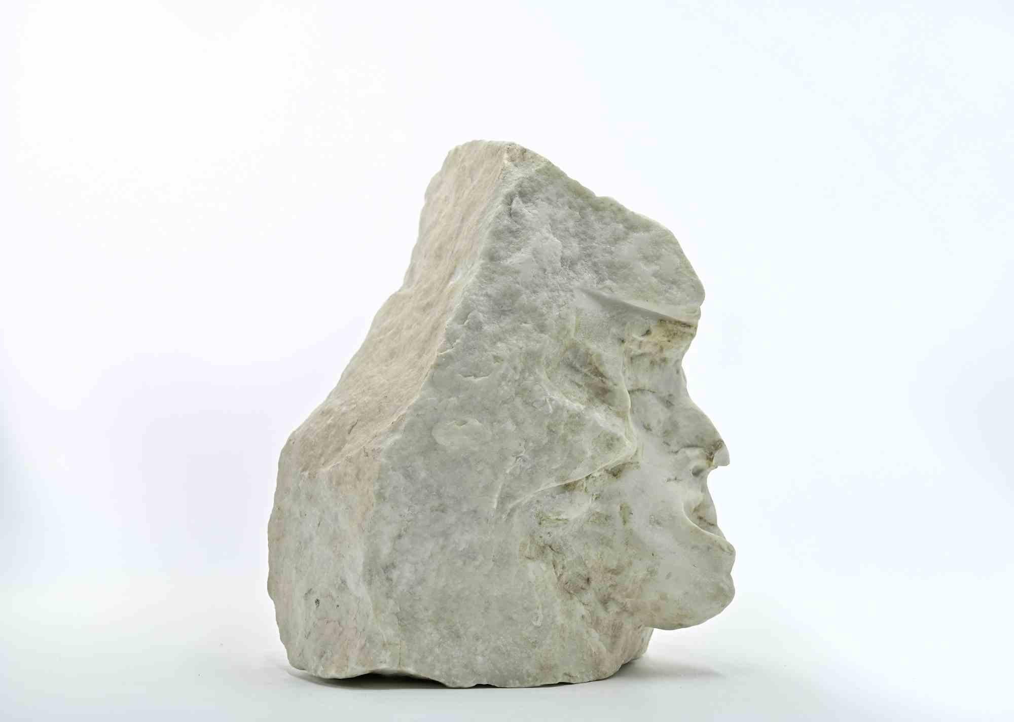 Head - Sculpture by Sirio Pellegrini - 1960s For Sale 1