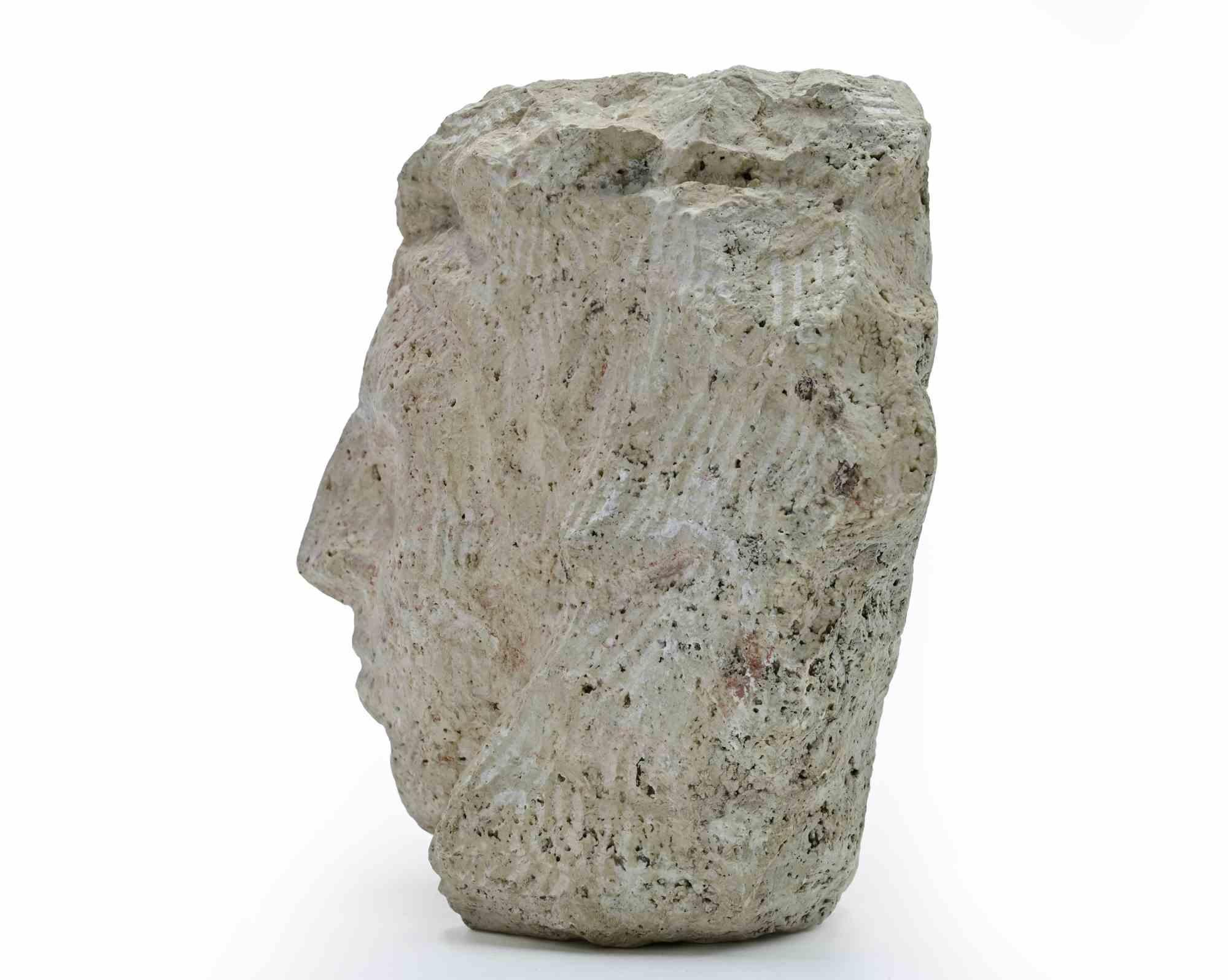 Tête - Sculpture de Sirio Pellegrini - Années 1960 en vente 2