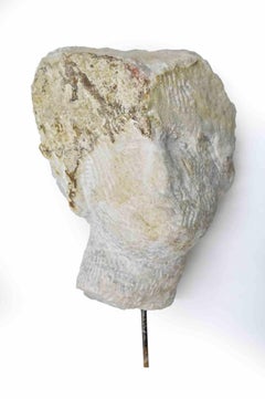 Head - Sculpture by Sirio Pellegrini - 1960s