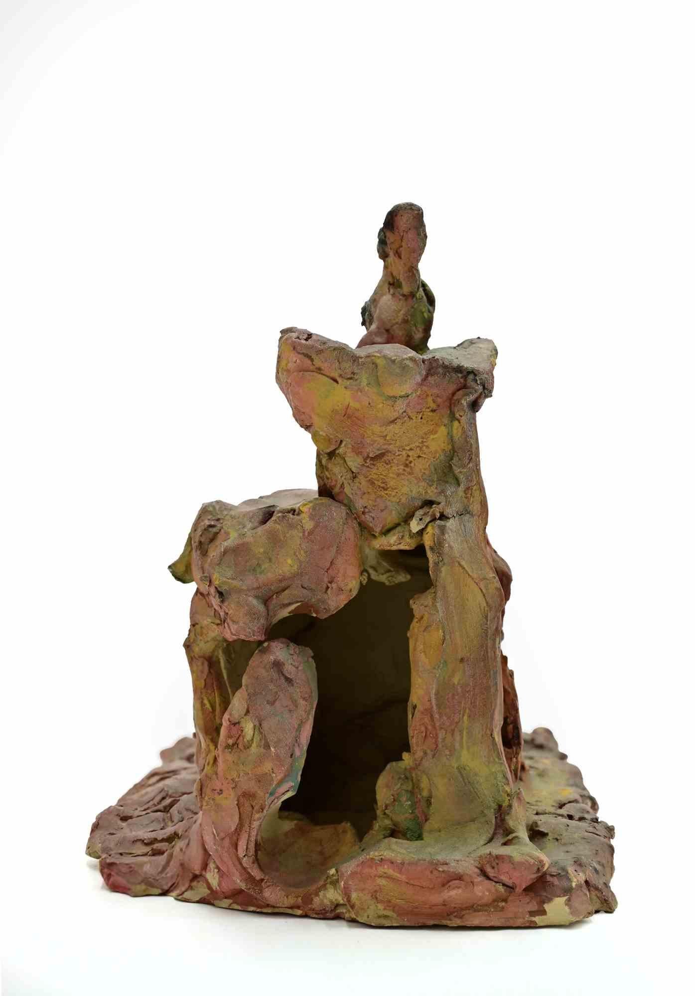 Chien de chasse - Sculpture de Sirio Pellegrini - Années 1960 en vente 3