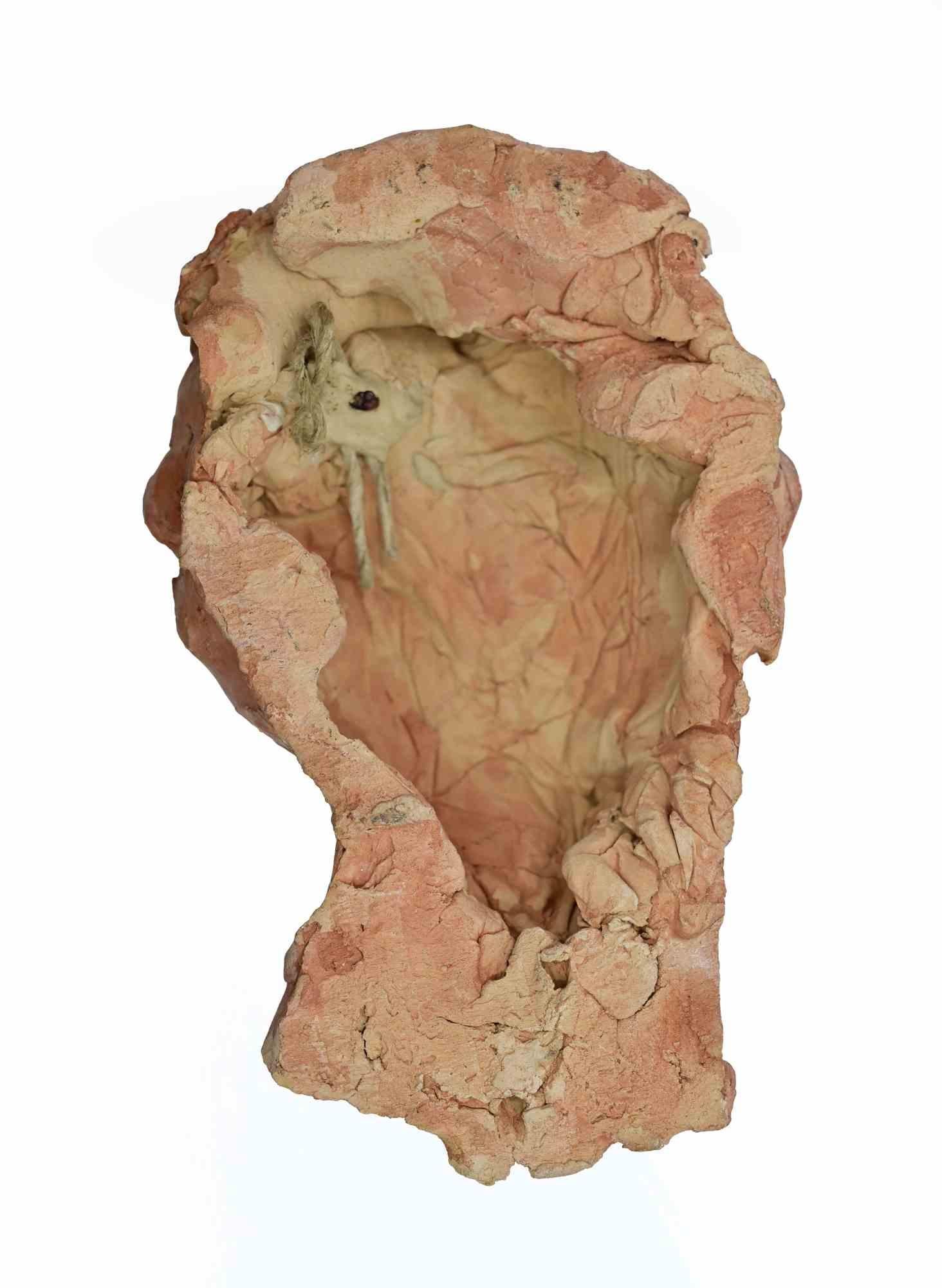 Portrait - Sculpture by Sirio Pellegrini - 1960s For Sale 1