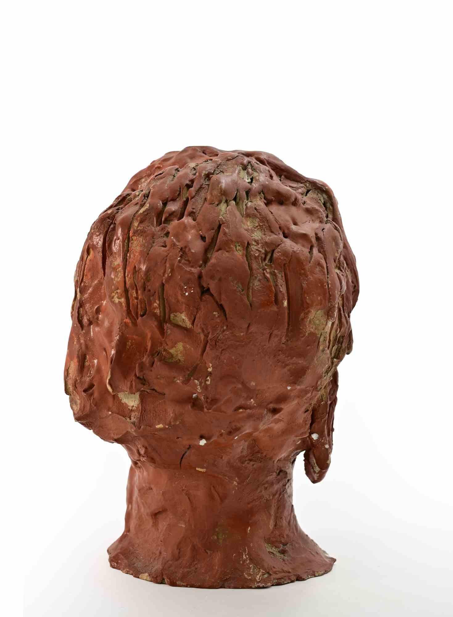 Portrait - Sculpture de Sirio Pellegrini - Années 1960 en vente 1