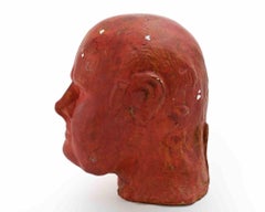Portrait - Sculpture by Sirio Pellegrini - 1960s