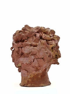 Portrait - Sculpture by Sirio Pellegrini - 1960s