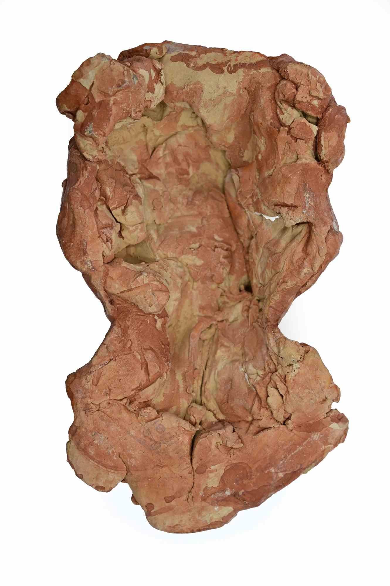 Portrait - Sculpture by Sirio Pellegrini - 1960s For Sale 2