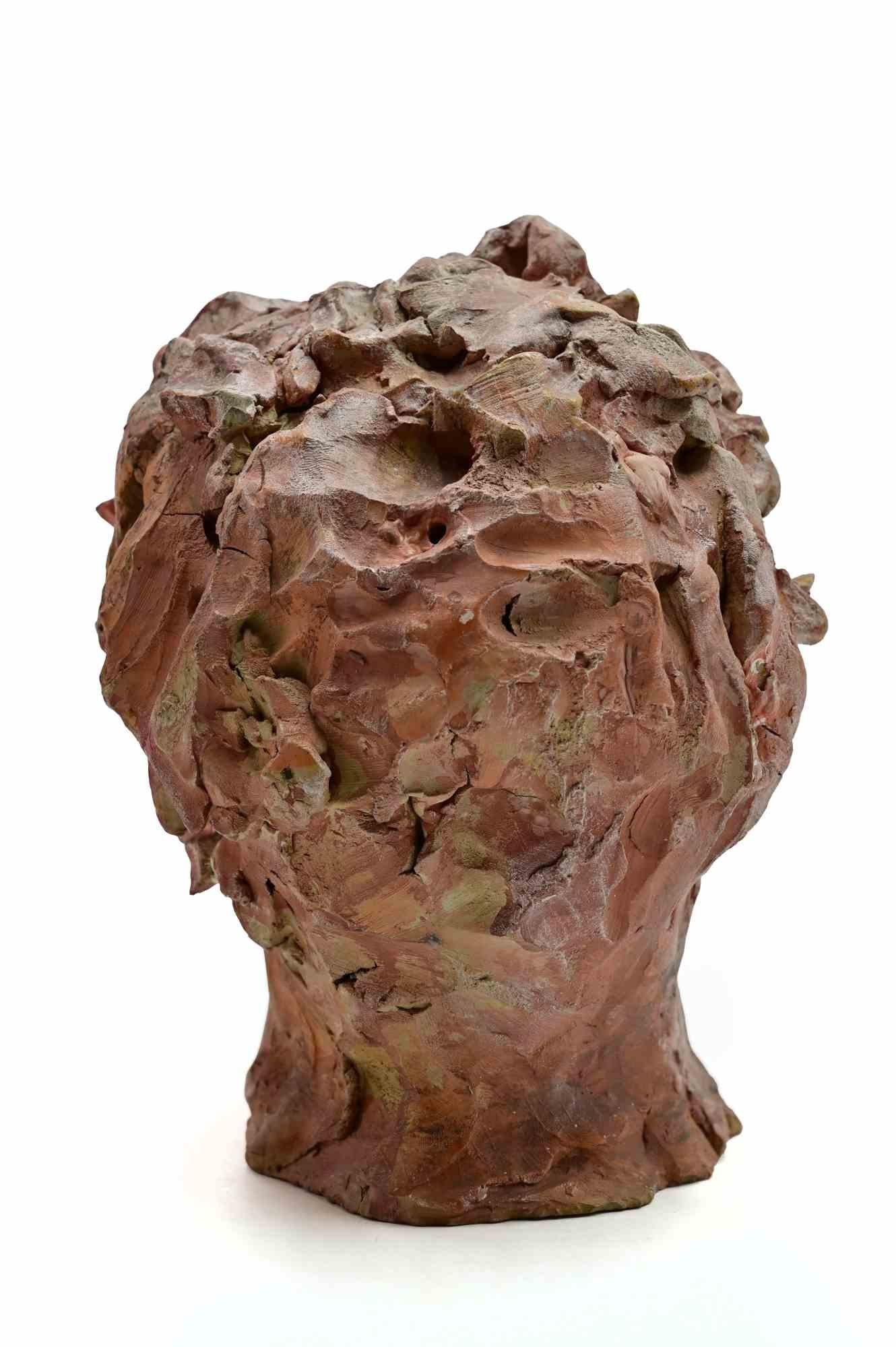Portrait - Sculpture de Sirio Pellegrini - Années 1960 en vente 2