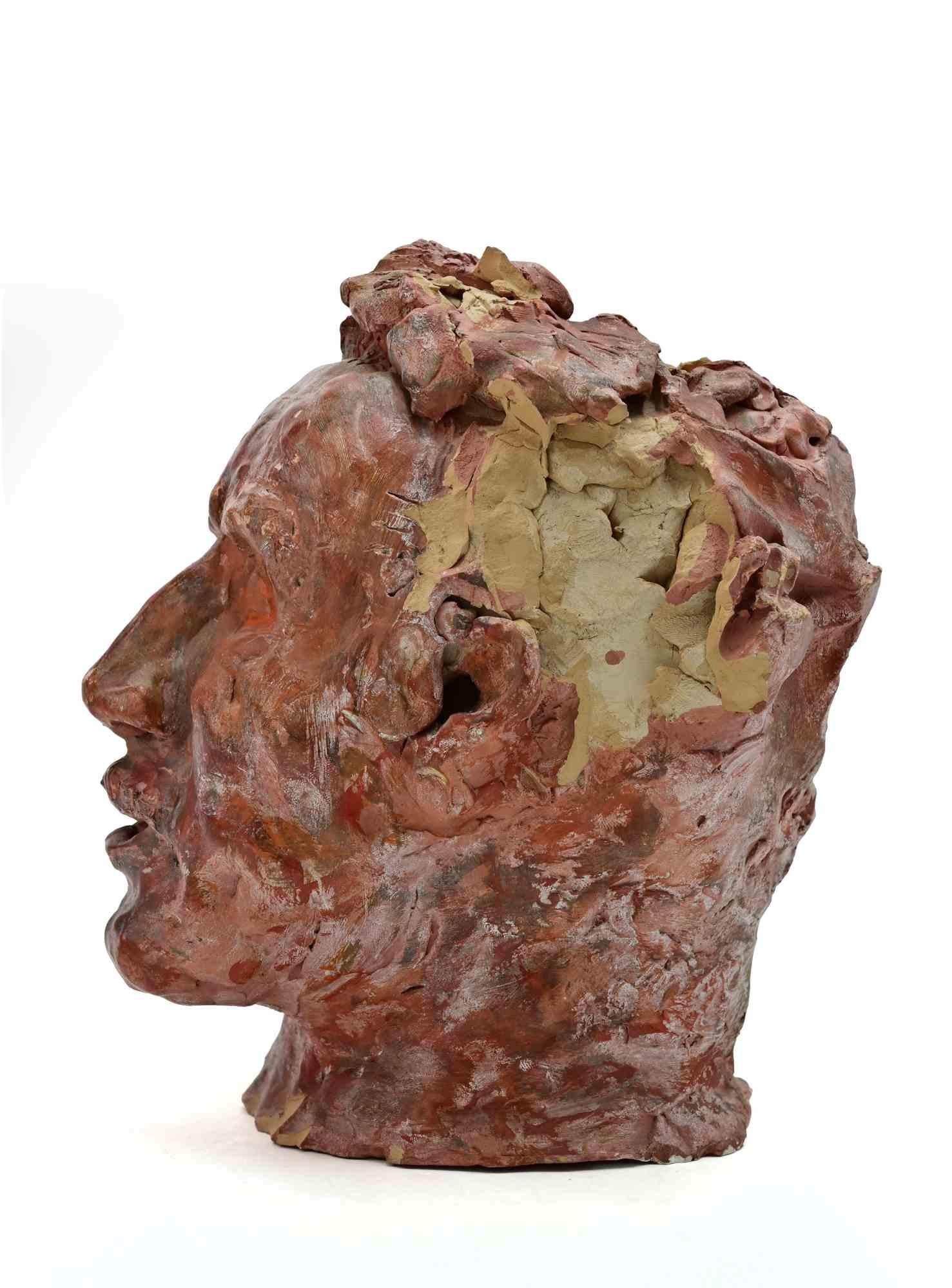 Portrait - Sculpture de Sirio Pellegrini - Années 1960 en vente 2