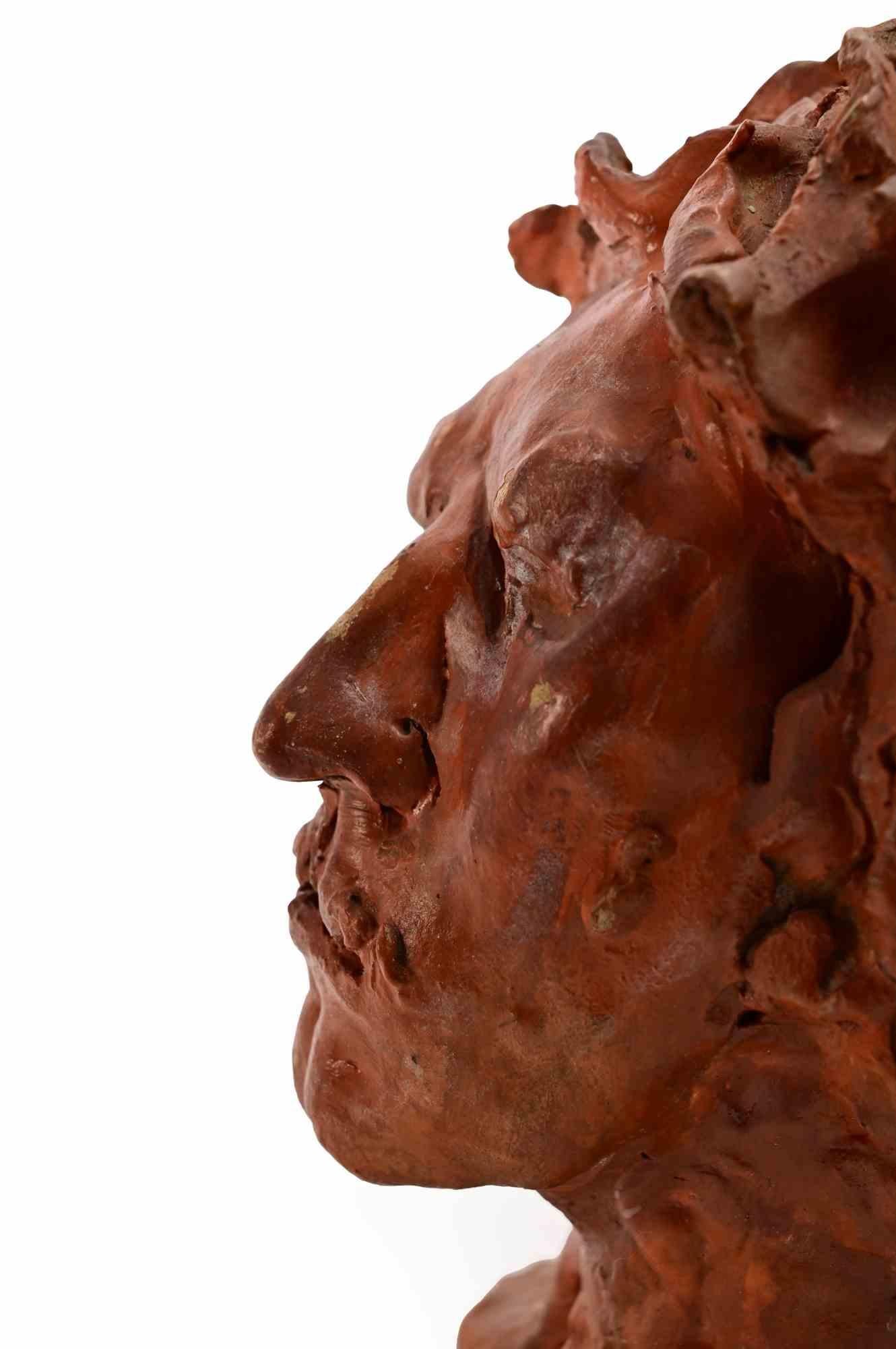 Retrato - Escultura de Sirio Pellegrini - Años 60 en venta 2