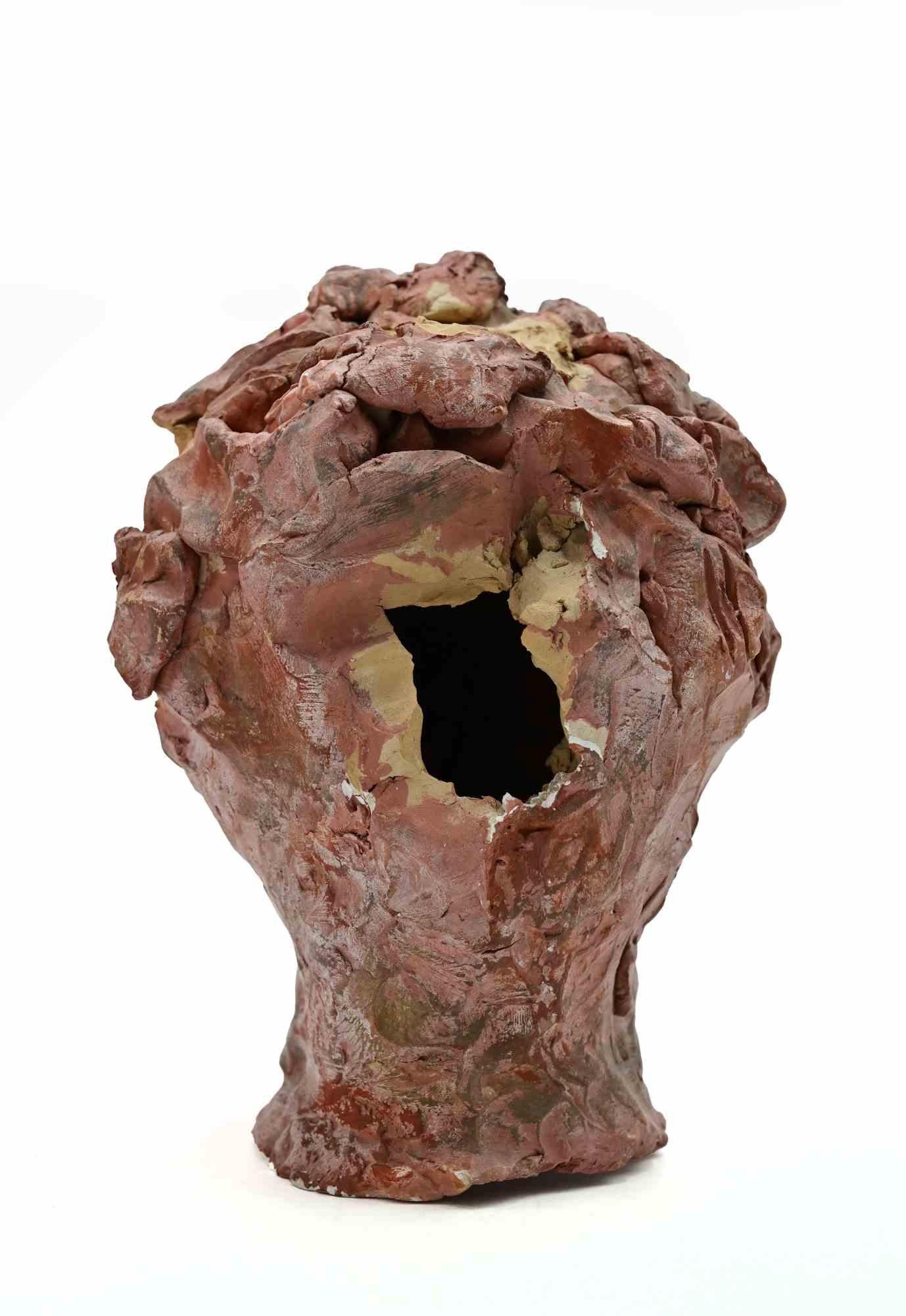 Portrait - Sculpture de Sirio Pellegrini - Années 1960 en vente 3