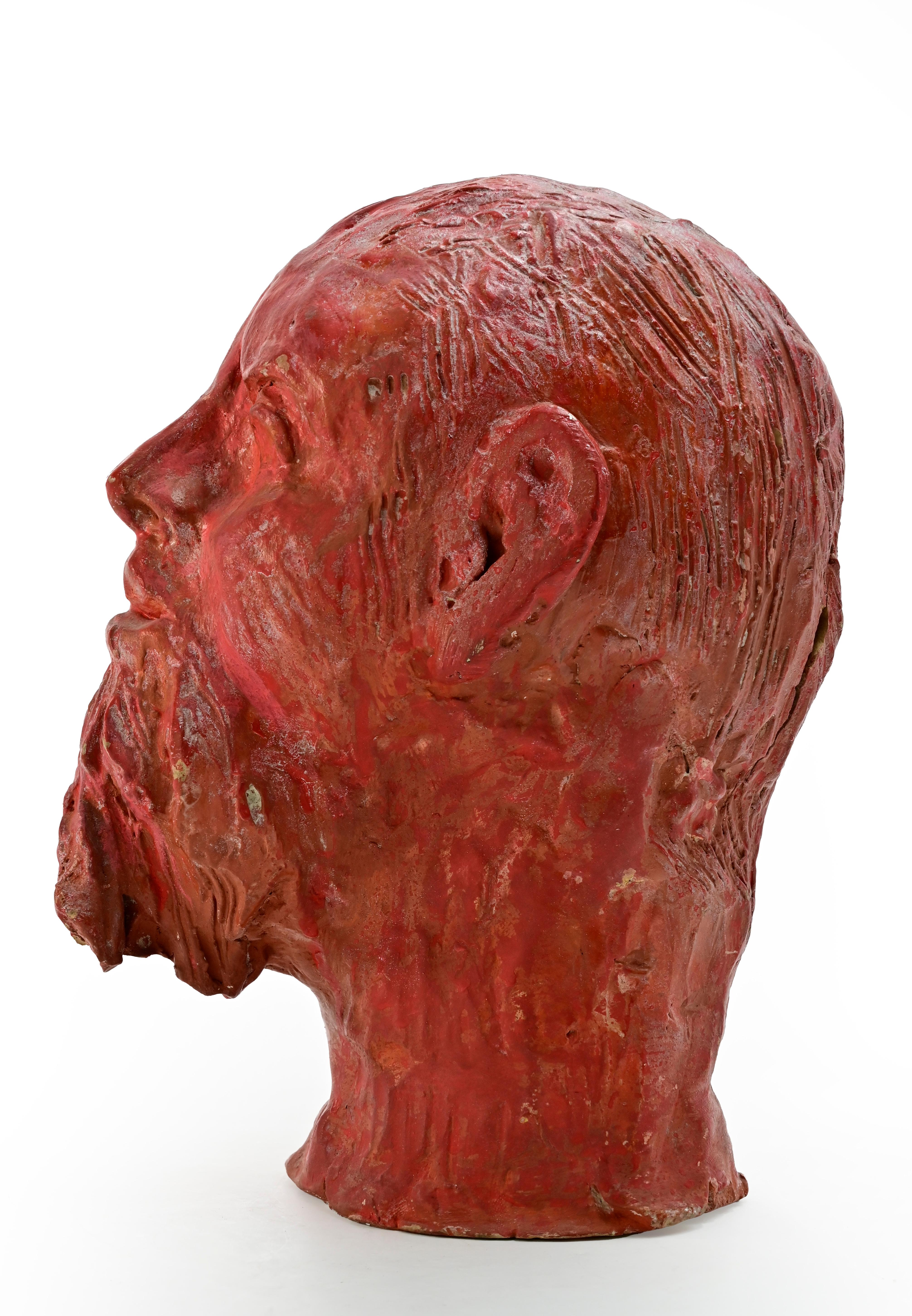 Portrait - Sculpture de Sirio Pellegrini - Années 1960 en vente 3