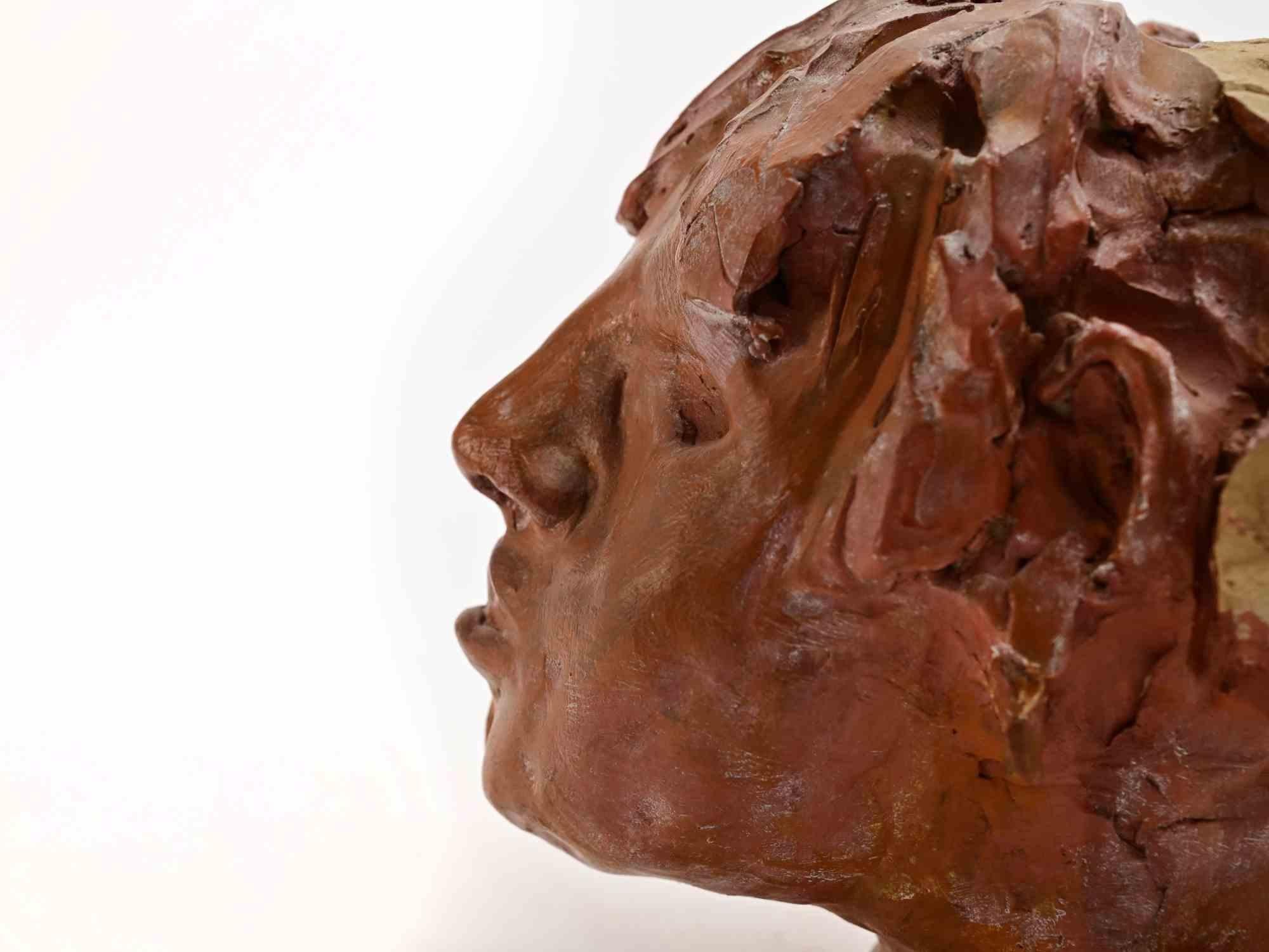 Retrato - Escultura de Sirio Pellegrini - Años 60 en venta 3