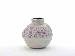 Vintage Terracotta Vase - Sculpture by Sirio Pellegrini - 1960s